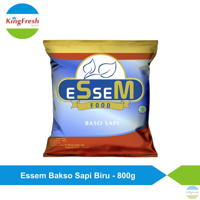 

Essem Baso Sapi biru 50Butir/800gram