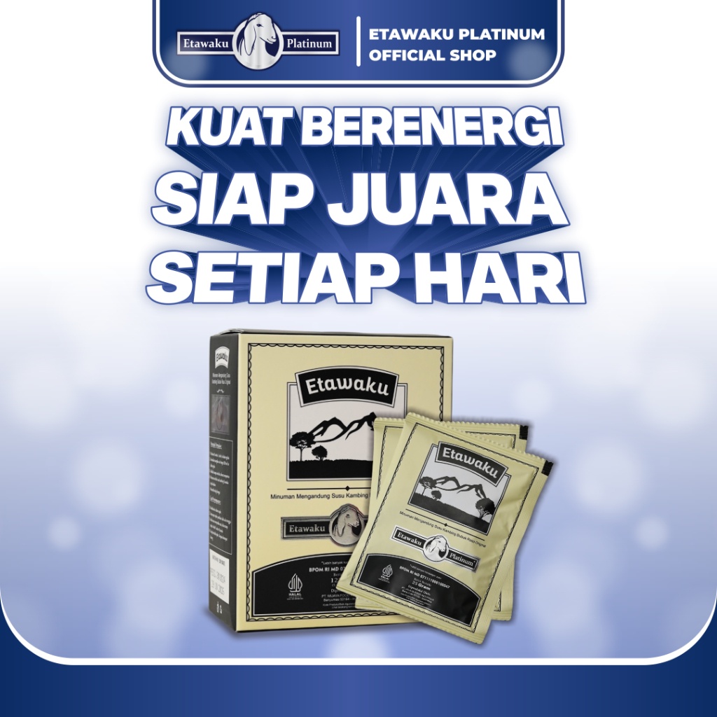 

Etawaku Platinum Sachet - Susu Etawa Murni