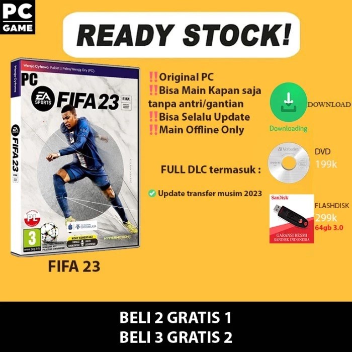 Terlaris FIFA 23 PC ORIGINAL ORIGIN + Last Update