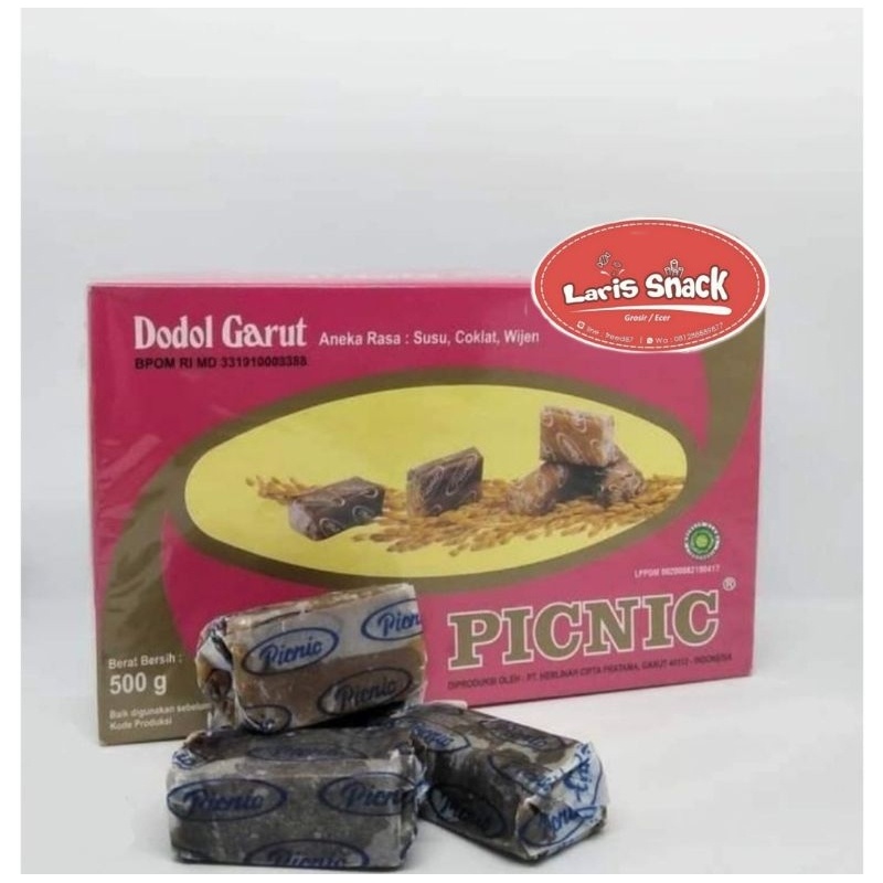 

Dodol Garut Picnic - 500gr Original Special Legendaris