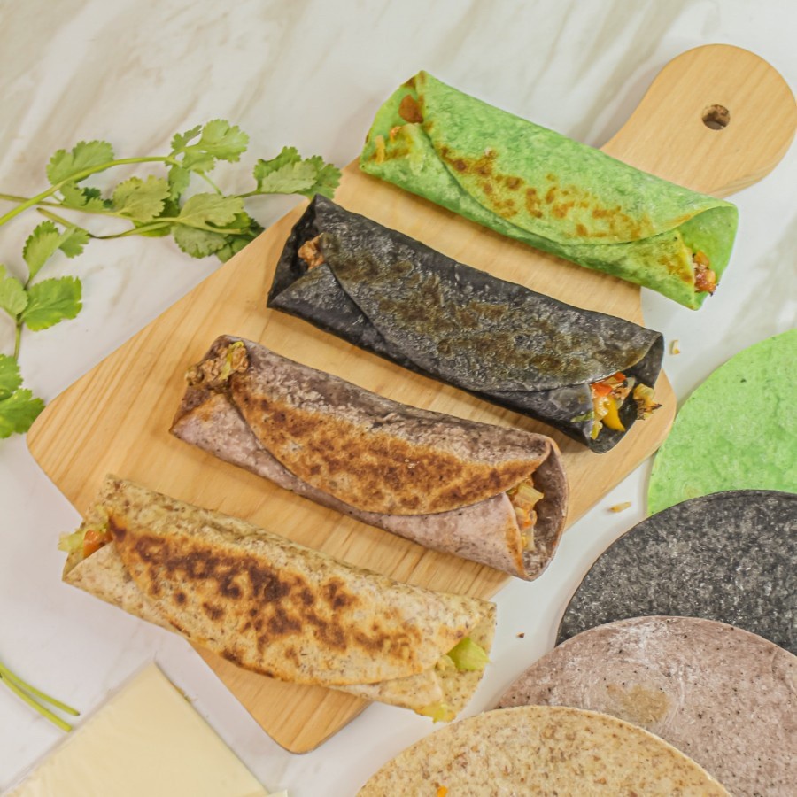 

Gluten Free Mocaf Tortilla 20cm (10 PCS) 350 gr Vegan, Gluten Free