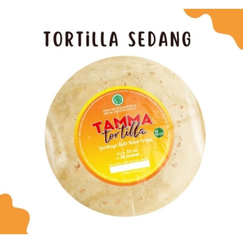 

Kulit Kebab Tortilla sedang Tamma 23cm