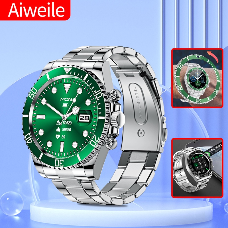 Aiweile Aw12 New Style Luxury Smart Watch Dials Answer Call For Men Waterproof Sport Digital