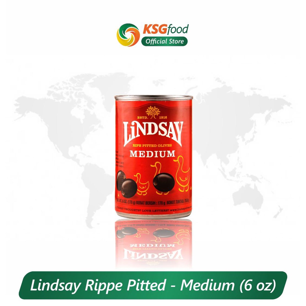 

LINDSAY RIPE PITTED OLIVES [MEDIUM]