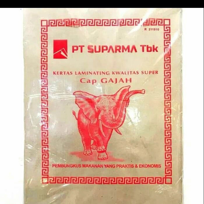 

SOUVEN- Kertas Nasi Bungkus Gajah Pink 30 x 40 cm (isi 250 lembar)