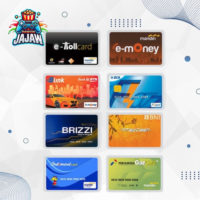 JAYAmart- Uang Elektronik E-Money Brizzi TapCash Flazz JakCard Toll Parkir Special Limited Edition