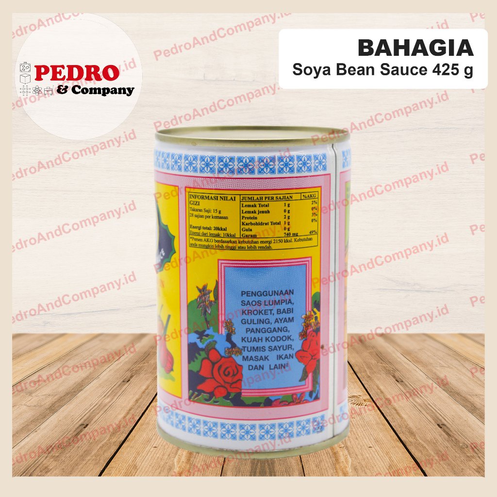 

Bahagia soya bean sauce surabaya tauco 425 gram