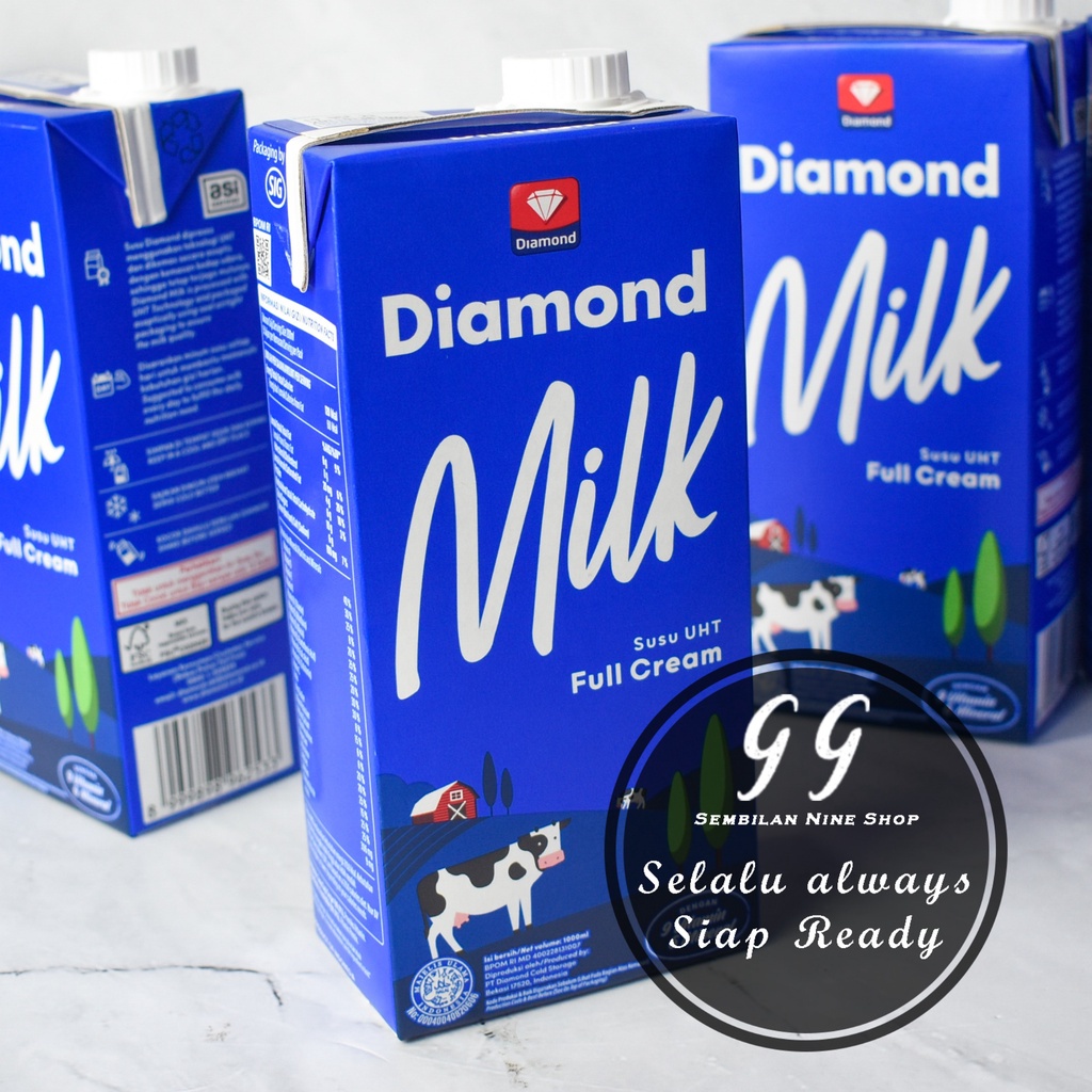 

Diamond Susu UHT Full Cream Milk 1 Liter