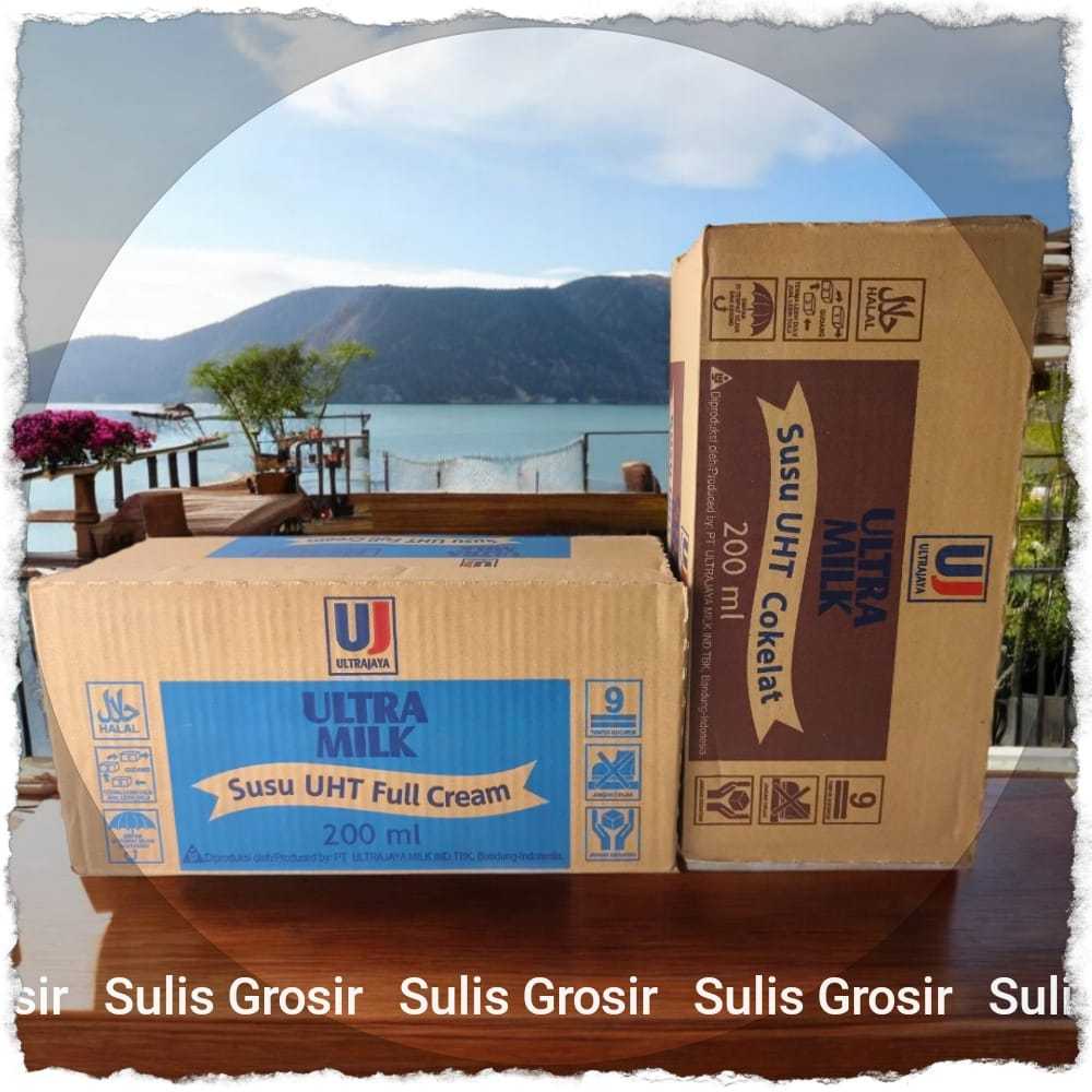 

Ultra Milk 200 ml 1 Dus isi 24 pcs Bisa Mix Rasa