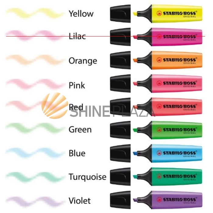 

IK! STABILO Boss Hhlhter - Pastel Color