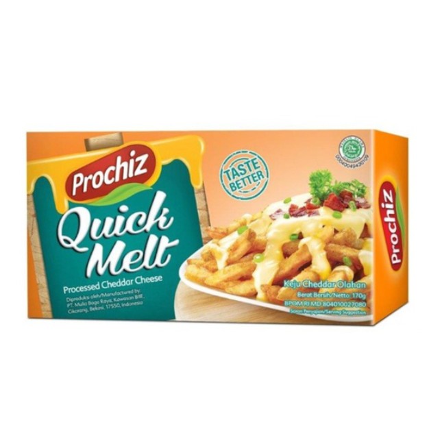 

Keju Prochiz Quick Melt 170gr