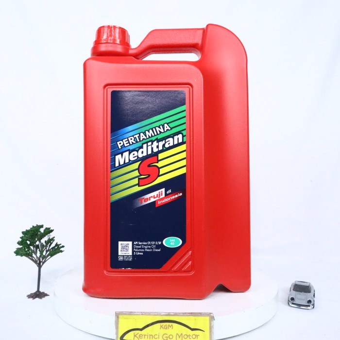 JAYAmart- OLI MEDITRAN S SAE 40 5L GALON PERTAMINA - OLI MESIN DIESEL MEDITRAN S