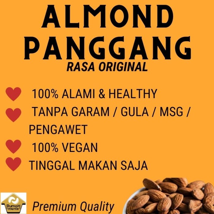 

JH8 KACANG ALMOND PANGGANG 1KG