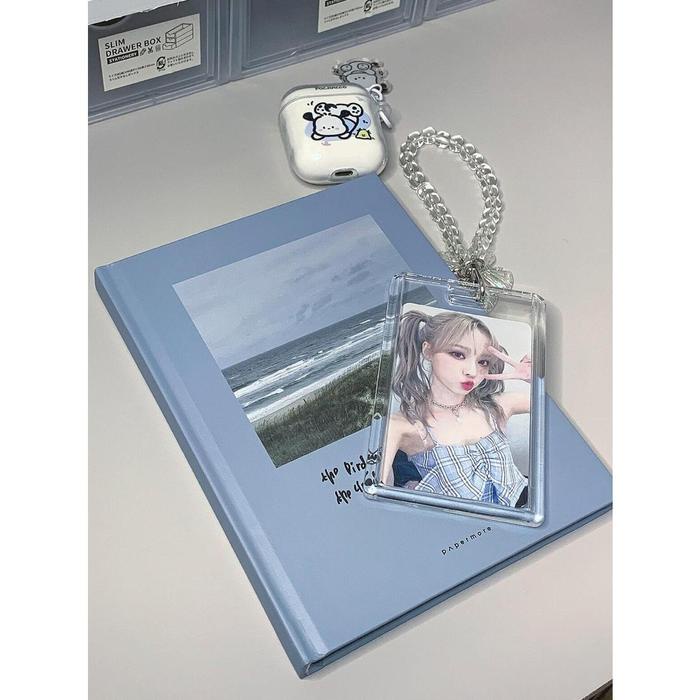 

EKSLUSIF Tempat Kartu Id Card Transparan Gantungan kunci