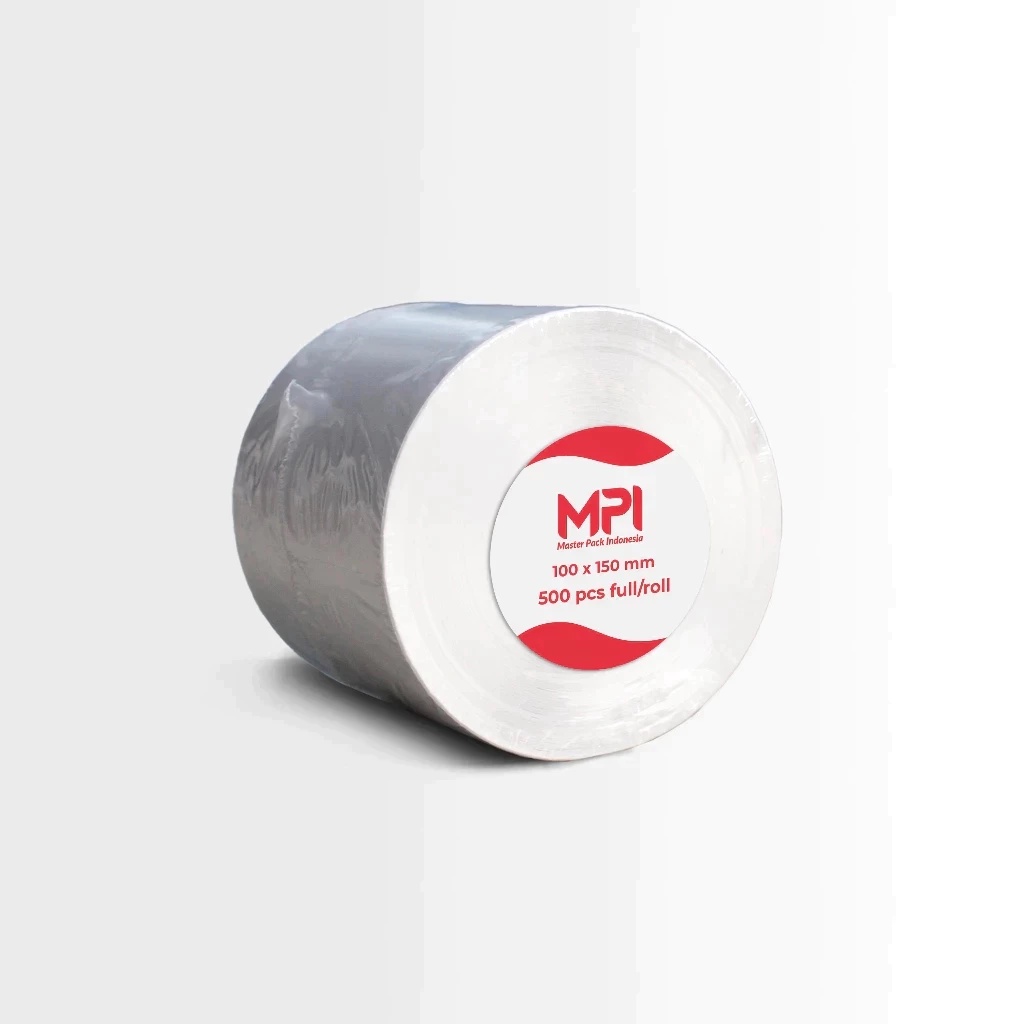 

6 Pcs Kertas Label Thermal Sticker Ukuran 100 x 150 Mm A6 Isi 500 Pcs Merek MPI