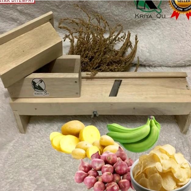 pengiris keripik serbaguna Alat sugu pembuatan keripik / parutan singkong, kentang, tempe / parutan