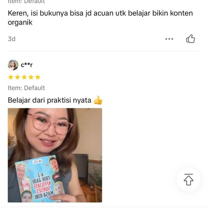 

HJK Buku Affiliate Akademi dan Modul Video A-Z Trik Jadi Affiliator Sukses Masa Kini Cocok Buat