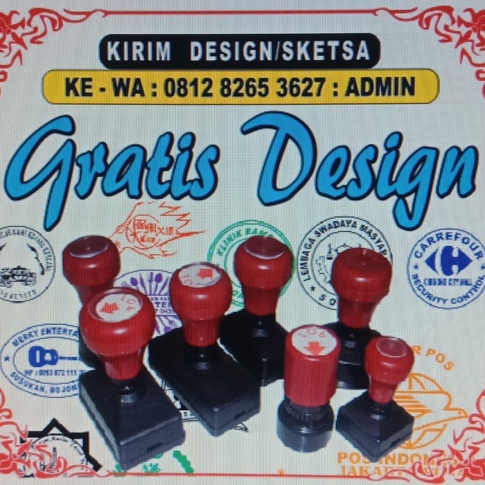 

STEMPEL FLASH OTOMATIS MURAH