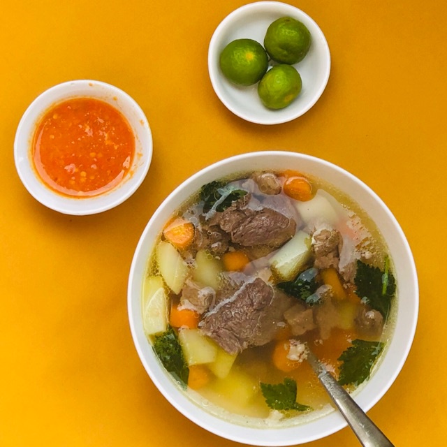 

Soto Bandung ,Daging Sapi , segar ,enak dan tanpa pengawet
