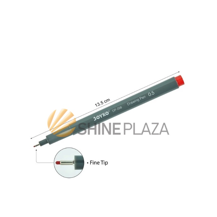

Drawing Pen Set Joyko DP-298S-059C 0.5mm - Pulpen Pena Spidol Gambar Warna 0,5 mm