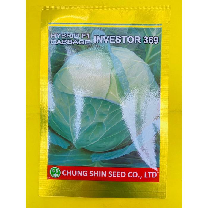 Sale Terbatas Benih Kubis Kol Investor 369 Berat Isi 25 Gram Dari Chung Shin Seed Aman