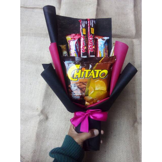 

HJ Buket snack Buket wisuda Bucket snack A16