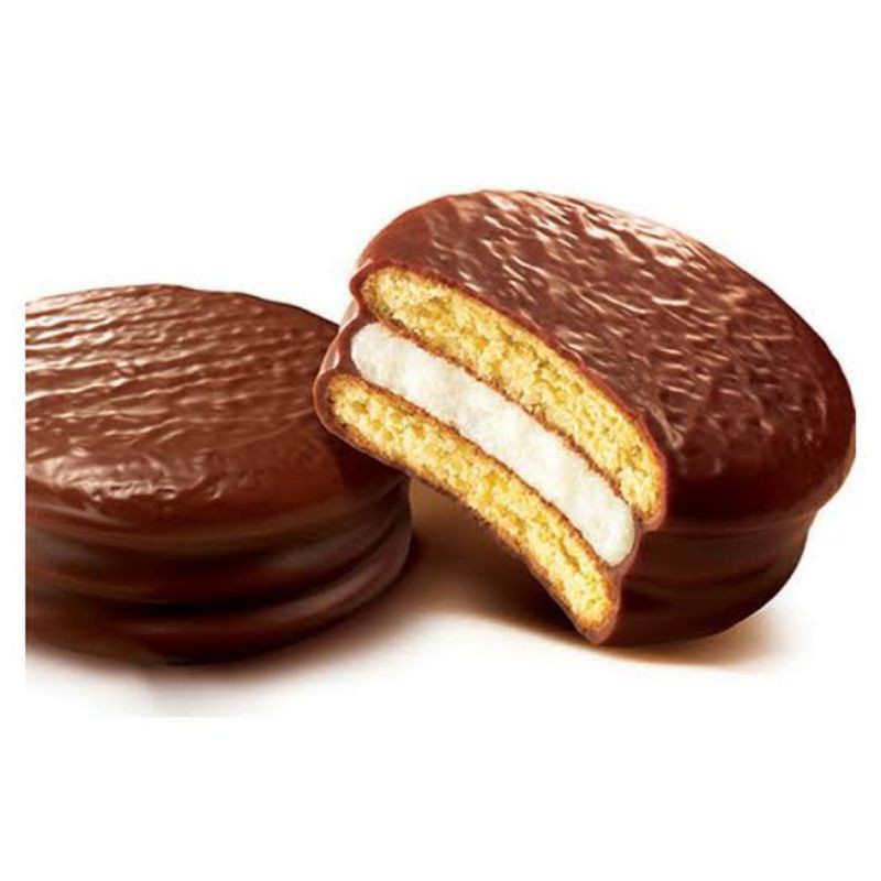 

HJ BEST SELLER CHOCO PIE MARSHMALLOW 28 GRAM / BISKUIT CHOCOPIE / SNACK COKLAT / JAJANAN KEKINIAN