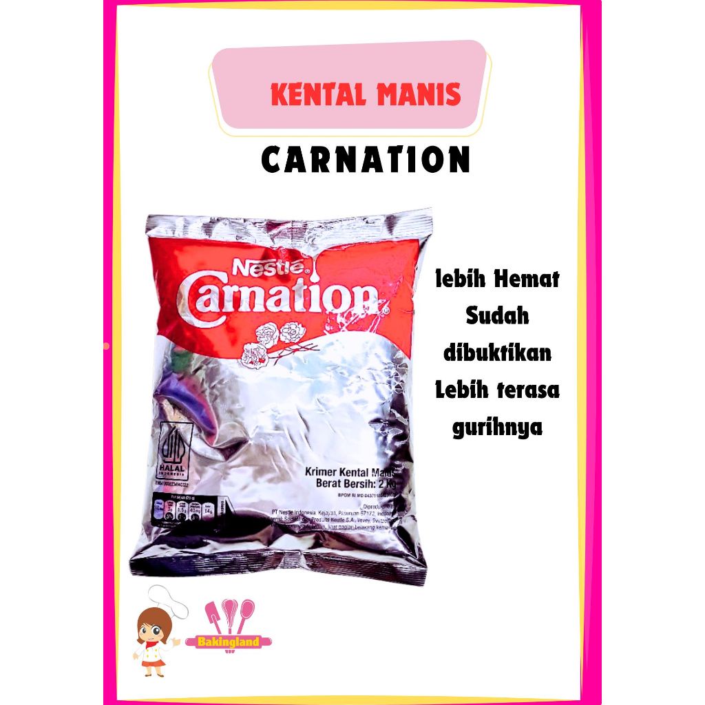 

Carnation Susu Kental Manis 2kg
