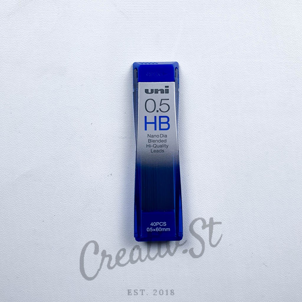 

Uni Nano Dia Isi Pensil Mekanik Pencil Lead 0.5 Mm 40 Lead