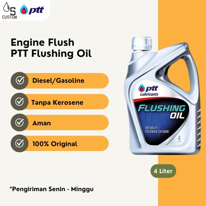 Raibowshopp Engine Flush PTT Flushing Oil