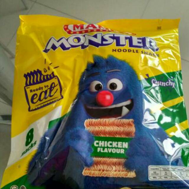 

Mamee Monster Chicken / Mame mie Monster / Mami monsters rasa ayam