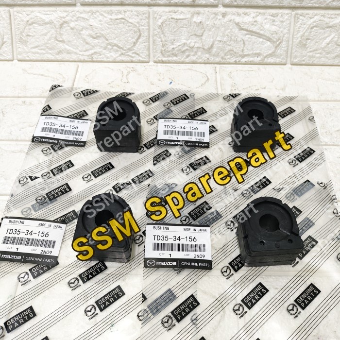 

..... Karet Stabil Bushing Stabilizer Belah Roti Depan Belakang Mazda Cx5 Cx 5 Cx-5 Ori 1Set 4Pc