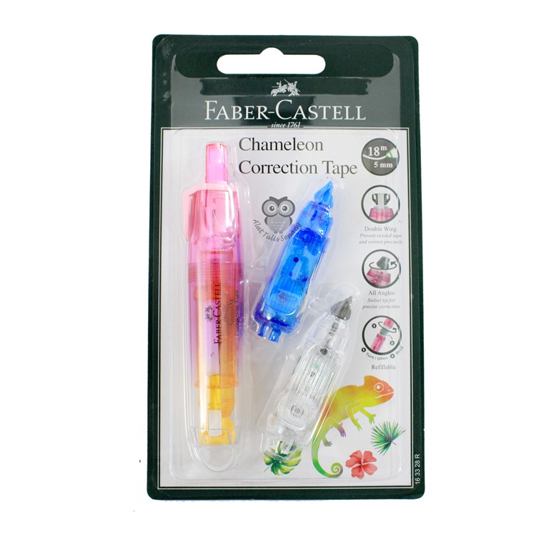 

Correction Tape Chameleon Faber Castell
