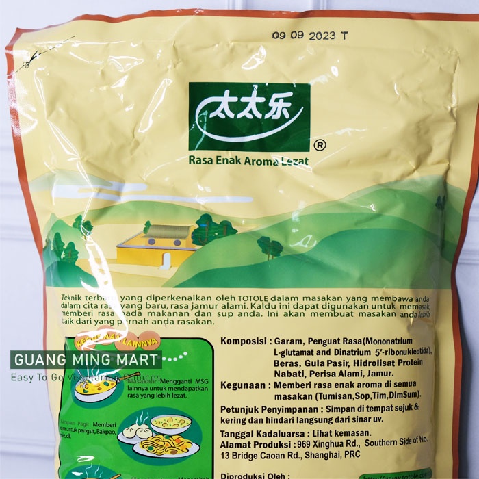 

BUMBU KALDU JAMUR TOTOLE 400GR / PERASA MOKUCING TOTOLE