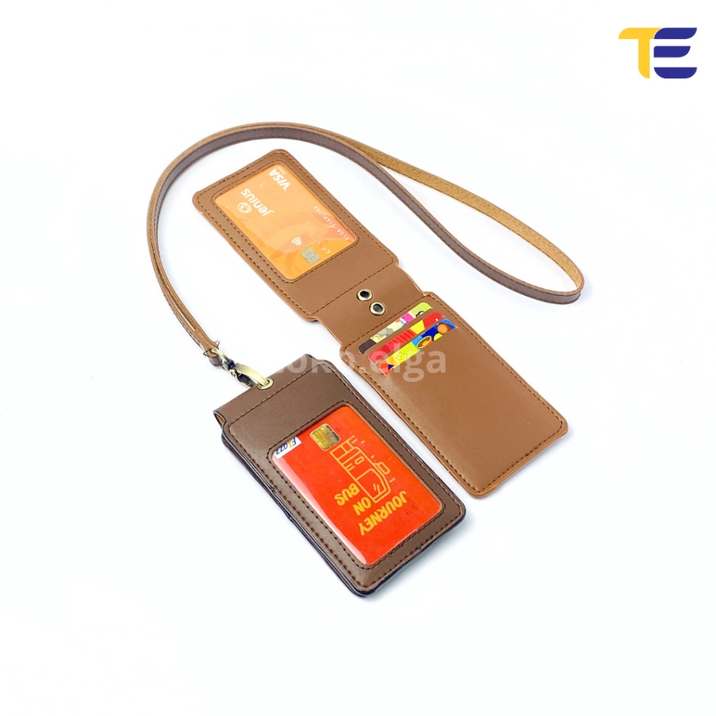 

Id Card Holder Kulit Name Tag Kulit Magnet Single Flip Kulit