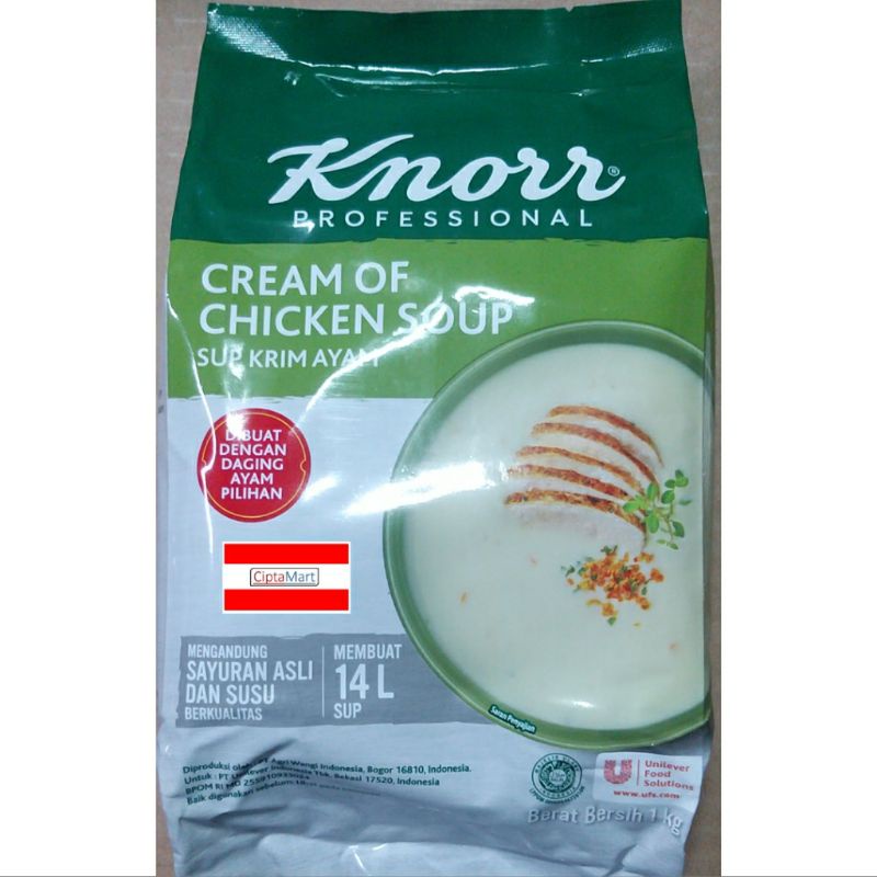 

Knorr Cream Of Chicken Soup / Sup Krim Ayam 1 Kg