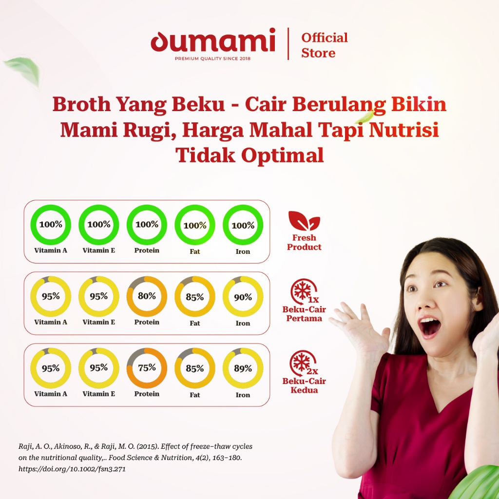 

Oumami - 24H Beef Bone Broth BB Booster Immune Booster MPASI & BumilBusui-Friendly