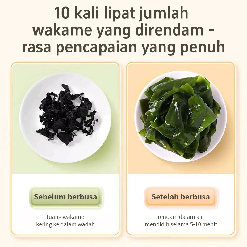 

Nusamunch Sup Rumput Laut dan Udang Kering Instan Lezat Sup Seafood Hangat Bergizi Nikmati Setiap