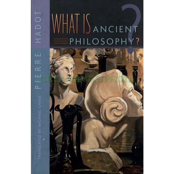 Worldbook What Is Ancient Philosophy By Pierre Hadot Michael Chase Z L Softcover