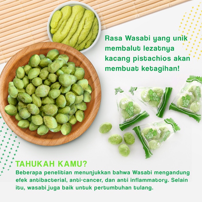 

Sennarido Green Snack Pistachio Wasabi