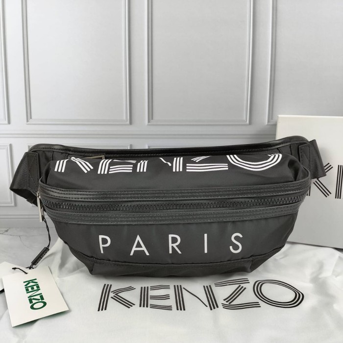 Waistbag Bumbag Pria Branded Tas Pinggang Import Kz