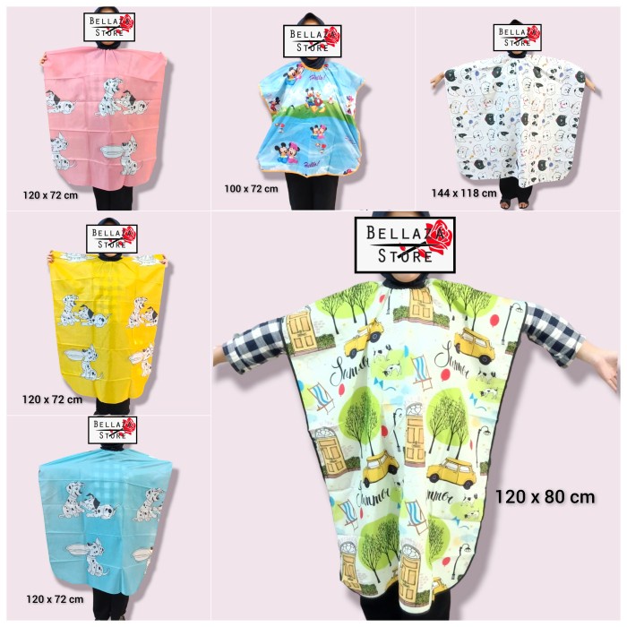 ..... Kip Potong Anak / Jubah Kain Penutup Badan Untuk Potong Rambut Anak