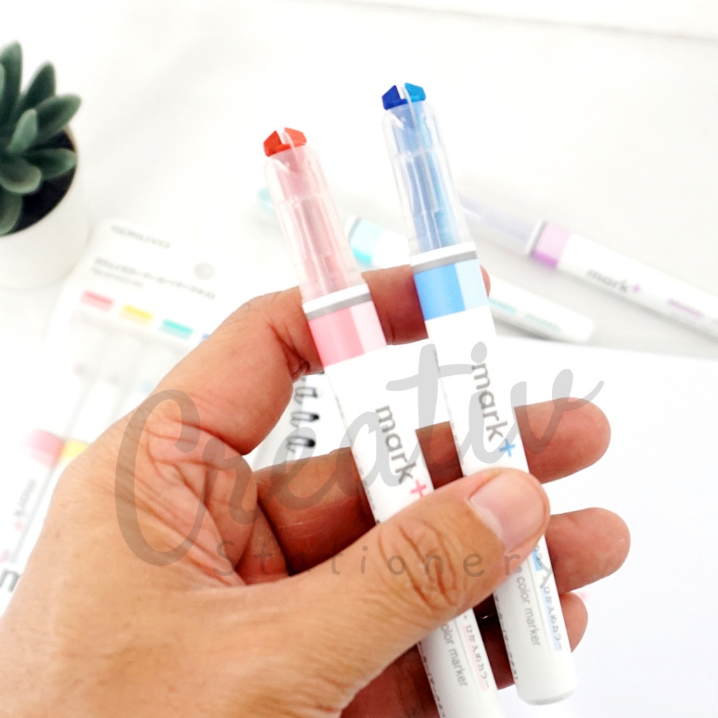 

Kokuyo Mark+ Two Tone Color Highlighter Mt100