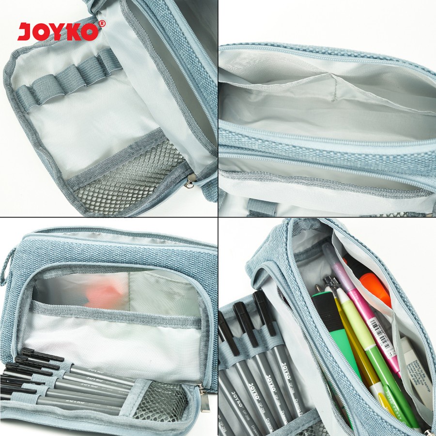 

Joyko Pencil Case Tempat Pensil PC-5003 / Pocket Simple Murah Berkualitas