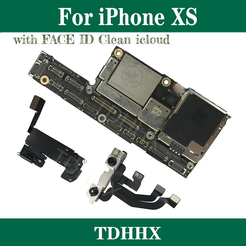 CC Motherboard For iPhone XS Clean iCloud 64gb Mainboard With system 256gb Logic Board 512gb Full Fu