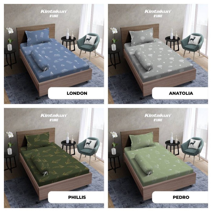 Sprei 120X200X30 Cm Kintakun Gold Edition