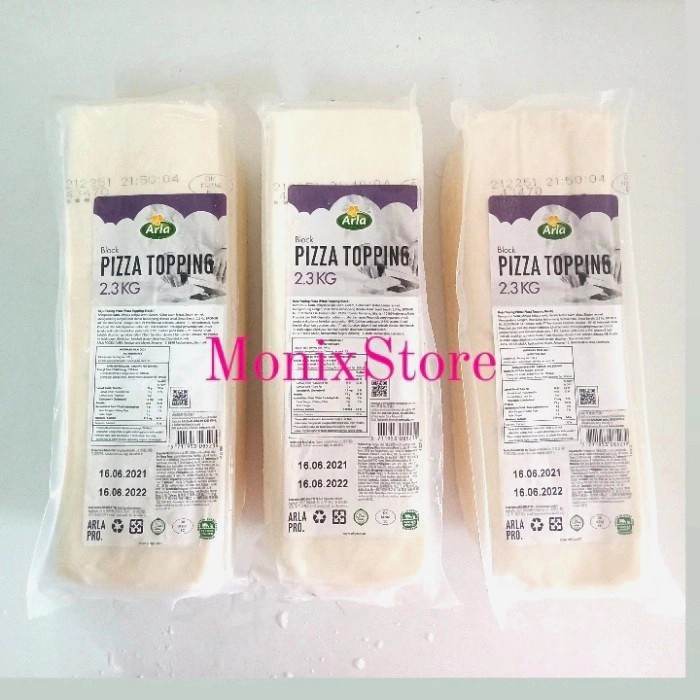 

Keju Mozzarella Arla Cheese Mozarella Arla Blok 2.3 Kg