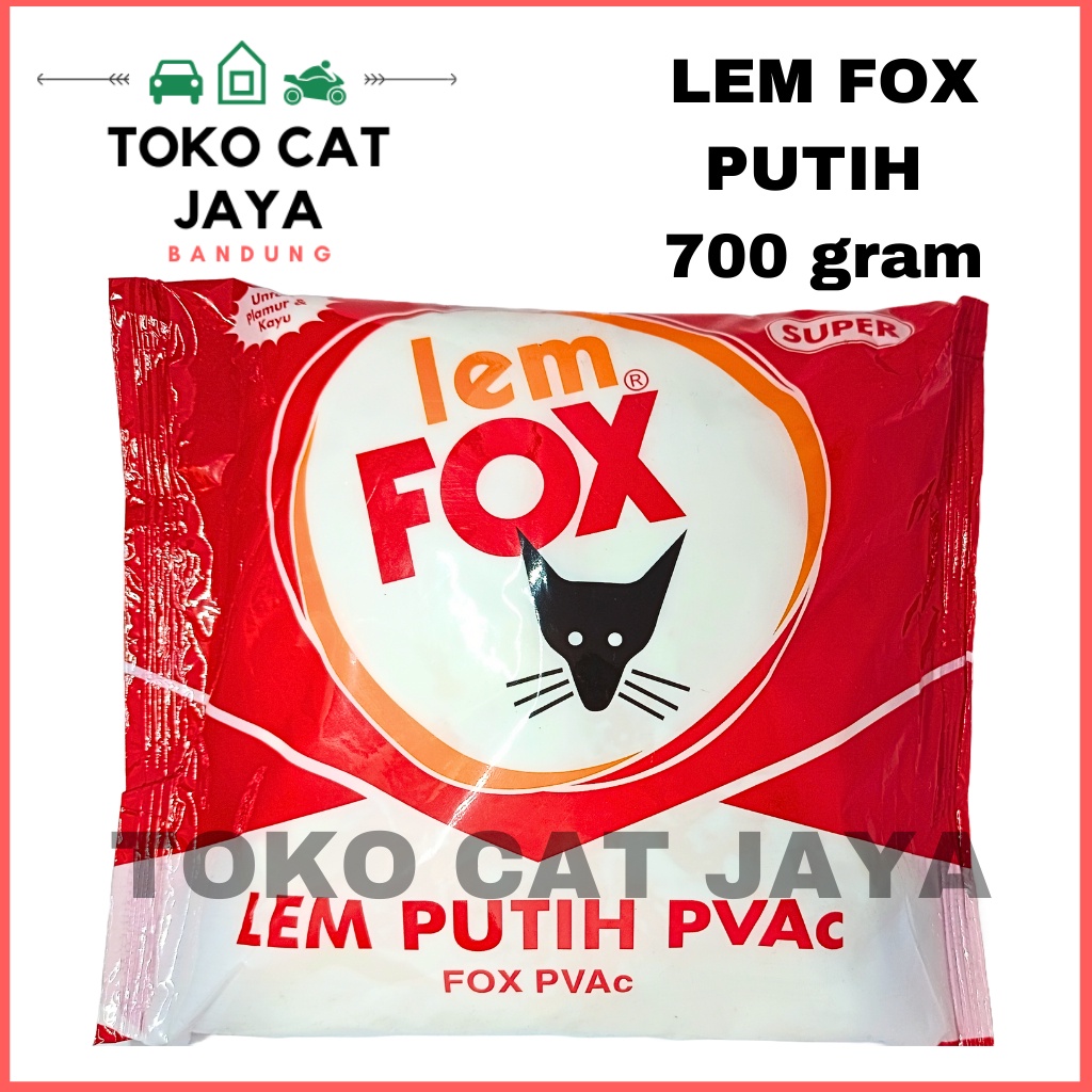 

Lem FOX PUTIH BESAR 700gr / Refil Lem Fox BESAR