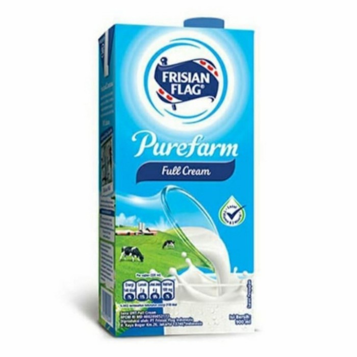 (Good) susu uht frisian flag 900 ml purefarm rasa rasa 1liter