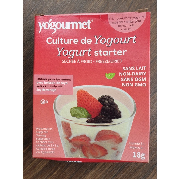 

(Good) Bibit Yogourt Yogourmet Non -Dairy 3 gram x 2 saset